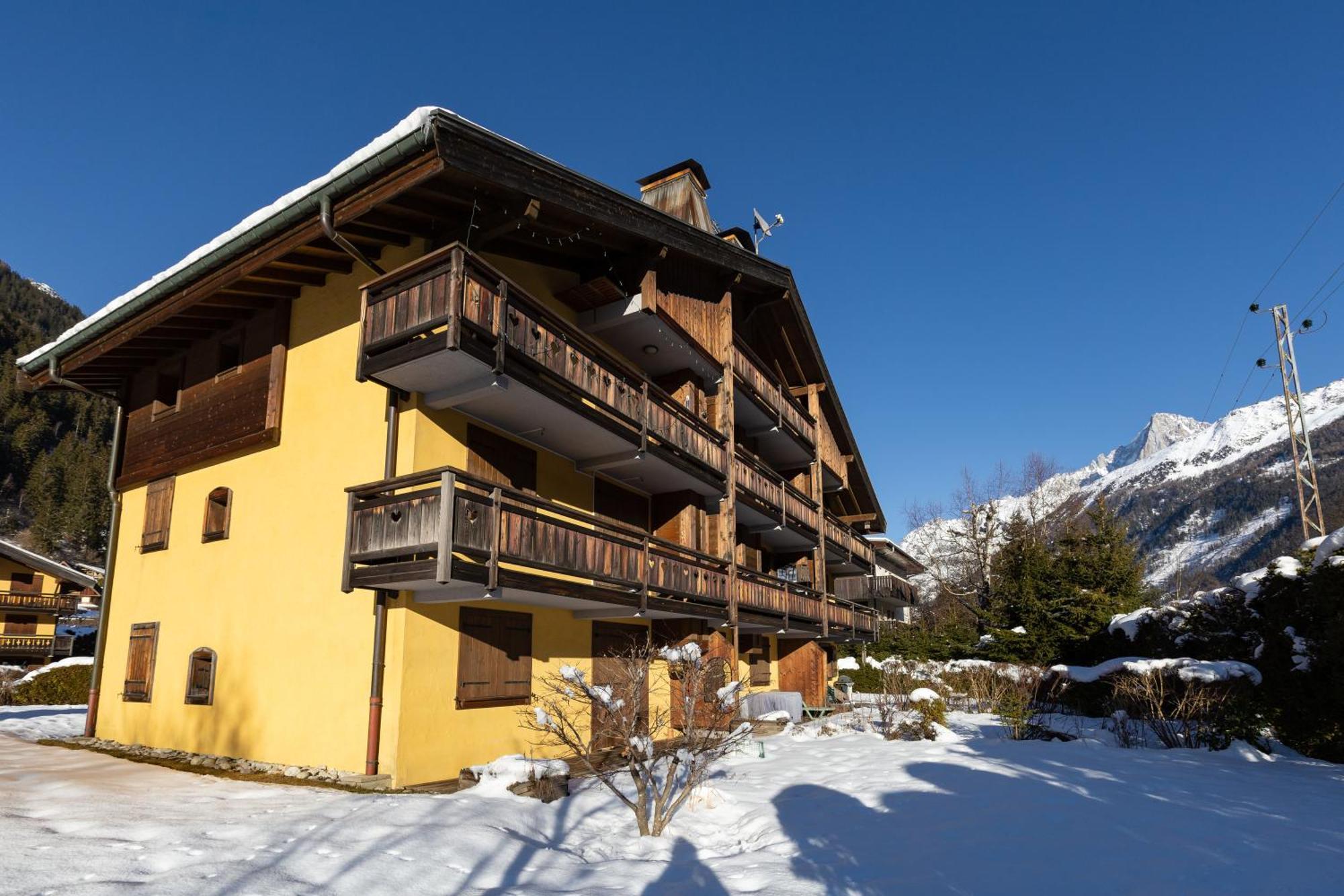 Appartement Les Capucins 22 - Happy Rentals Chamonix Buitenkant foto